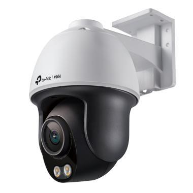 VIGI 4 MP ColorPro IP PT dóm kamera; fix lencse; TWDR; arc, ember, jármű analitika; 300 preszet; beépített mikrofon, hangszóró; mSD; 12V DC,PoE; IP66