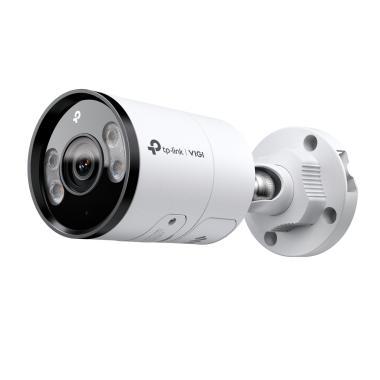 VIGI 5 MP InSight Full-Color IP csőkamera; fix lencse; TWDR; ember, jármű analitika; IR: 30m; beépített mikrofon, hangszóró; mSD; 12V DC,PoE; IP67