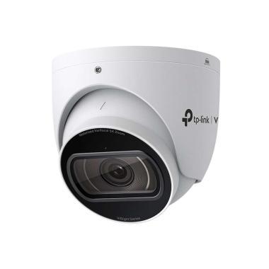 VIGI 4 MP InSight IP varifokális turret kamera; 5x motoros zoom; TWDR; arc, ember, jármű det.; IR: 60m; beépített mikrofon, hangszóró; riasztás: 1/1; mSD; 12V DC,PoE; IP67, IK10
