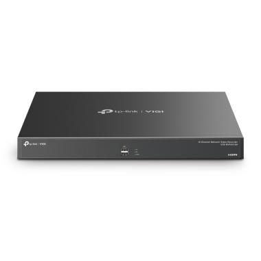 VIGI 16 csatornás NVR; ember, jármű det.; 320/320 Mbps be-/kimeneti sávszélesség; max. IPC felbontás: 8 MP; 4 HDD (16TB),eSATA; riasztás: 16/4; VGA/4K HDMI 2; 230V AC