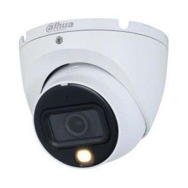 Dahua Lite 5MP 4in1 analóg HD dómkamera, 2.8mm fix objektív, hibrid fény: 30m, beépített mikrofon, 12V DC, IP67