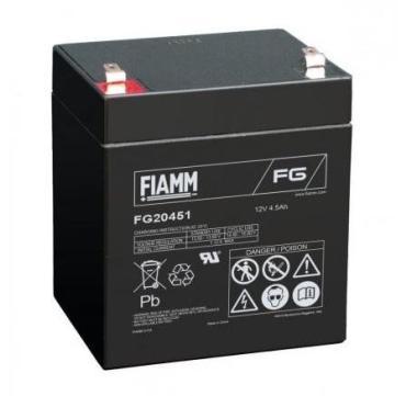 AKKUMULÁTOR, 12V-4,5Ah, FIAMM FG