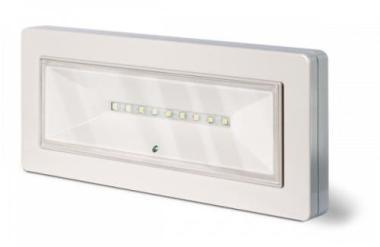 HARPER DIVA címezhető BUS/HUROK felügyelt - vezérelt, kompakt kivitelű vészvilágító LED lámpa (18W, 1 óra, készenléti [340lm] / állandó [195lm], IP42 vagy IP65 készlettel)
