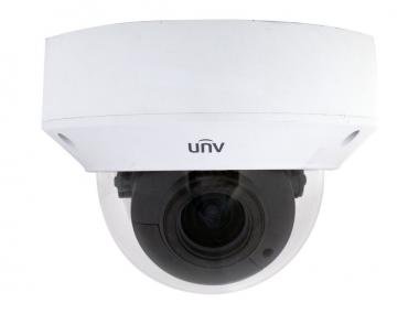 Uniview 2 Mpx IP kül.dome, Mot. zoom, H265; TWDR, IR:30m, 2MP@25fps; audio ,SD card; VCA, PoE, IP67
