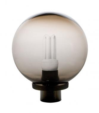 POLITEC LAMP30 infrasorompó lámpabúra PARVIS oszlopokhoz, 30cm átmérőjű polikarbonát gömb.