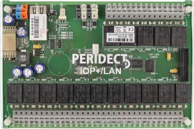 SIEZA PERIDECT  LAN-os ki-/bemeneti bővítőmodul, 16 relé, 2 zóna bemenettel.