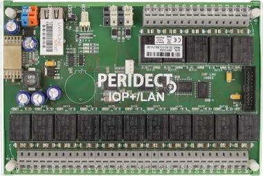 SIEZA PERIDECT  LAN-os ki-/bemeneti bővítőmodul, 16 relé, 2 zóna bemenettel.