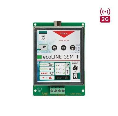 TELL ecoLINE GSM II GSM kommunikátor, 1 telefon vonalkimenet,SMS továbbítás,térerő lekérdezés
