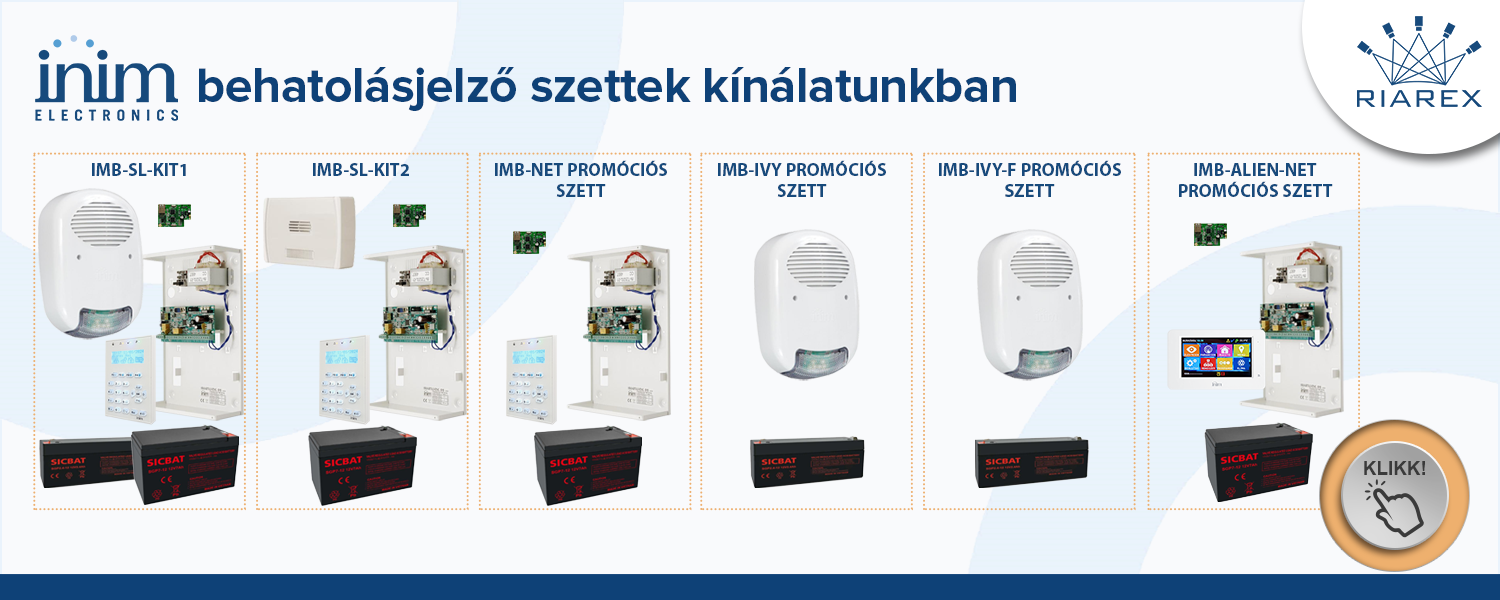 Inim behatolásjelző szettek a kínálatunkban!