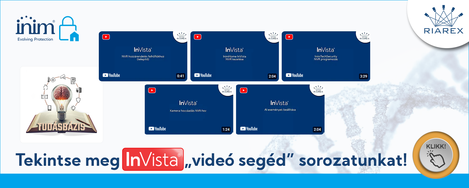 InVista videó segédletek