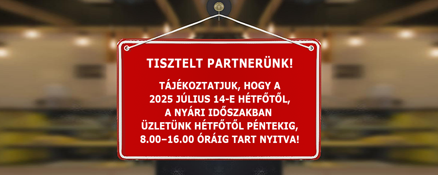 2025 nyári nyitva tartás