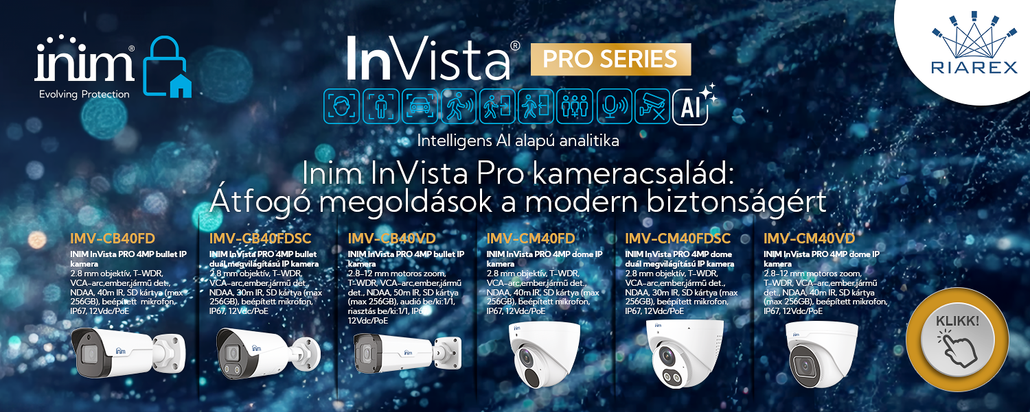 20250710 InVista PRO szériás kamerák